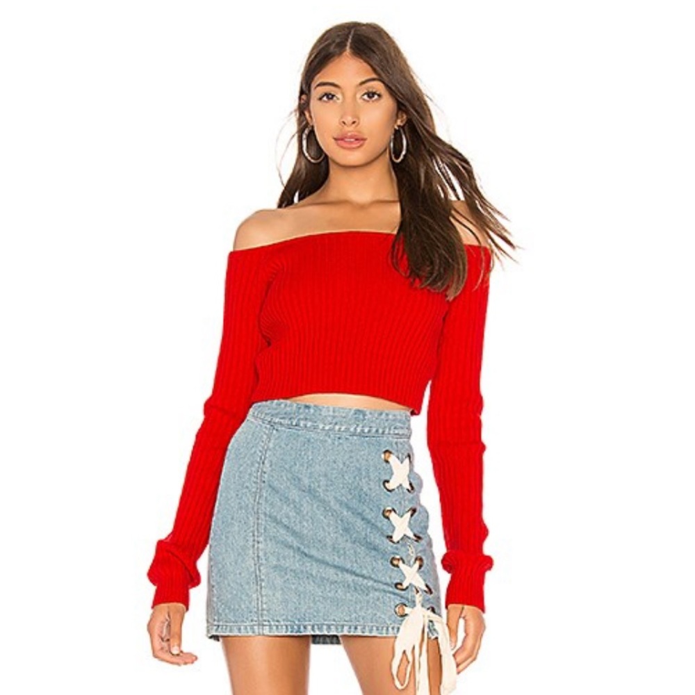 Lovers + Friends Crop Sweater
